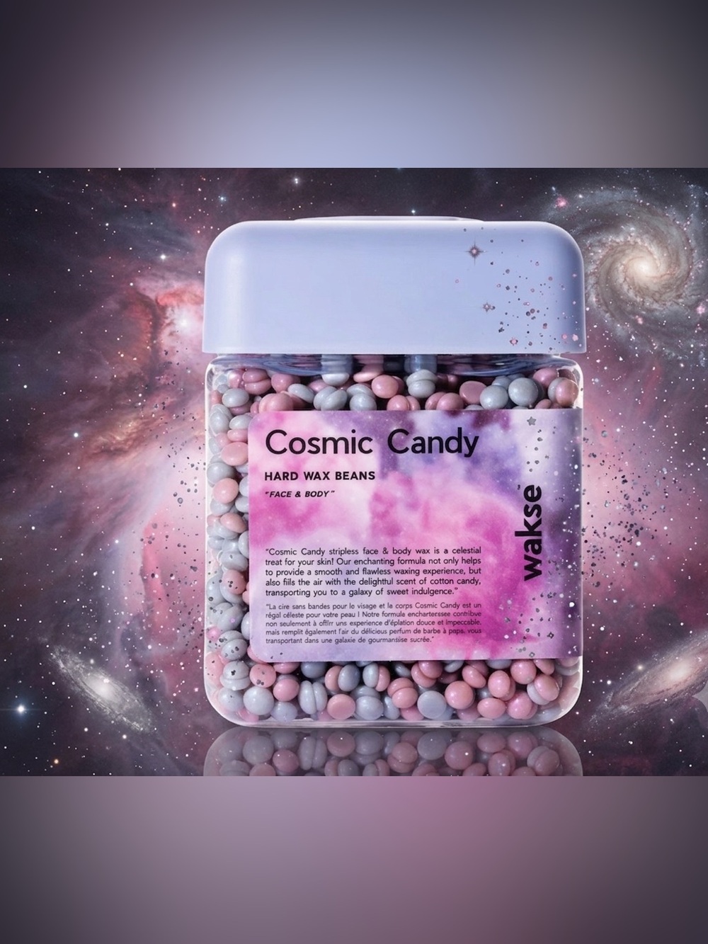 🆕 Wakse Cosmic Candy Face and Body Microwavable Wax, 4.8 oz